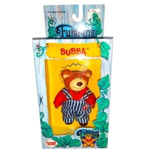Rare 1986 Furskins Bubba Teddy Bear Poseable Figure Doll Vintage Toy